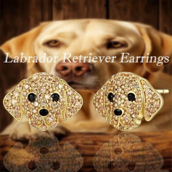 🐾 Labrador RetrieverEarrings 🐾 - Picture 2 of 4